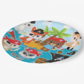 Pirate Animal Crew Papieren Bordje (Gekanteld)