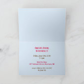 Pirate Anniversaire Carte d'invitation (Intérieur)