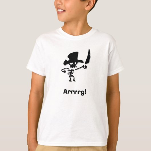 Pirate Arrrg T-shirt (Voorkant)