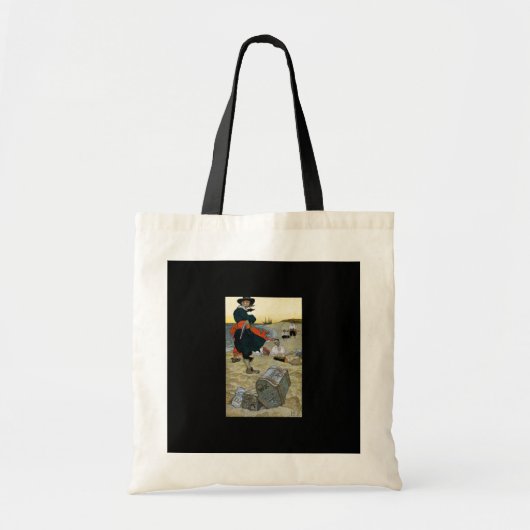 Pirate Art Tote Bag (Voorkant)