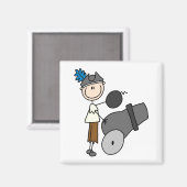 Pirate avec aimant Cannon (Recto/Verso)