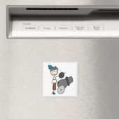 Pirate avec aimant Cannon (In Situ (Lave-vaisselle))