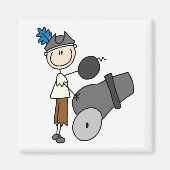 Pirate avec aimant Cannon (Devant)