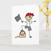 Pirate avec la carte de trésor (Fleur jaune)