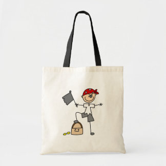 Pirate avec le sac de trésor