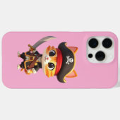 Pirate Baby Cat iPhone/iPad Hoes (Achterkant (horizontaal))