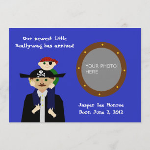 Pirate Baby Faire-part