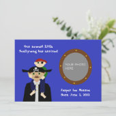 Pirate Baby Faire-part (Debout devant)