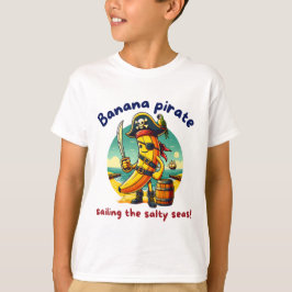 Pirate Banana Adventure beroemd gemaakt door The Z T-shirt