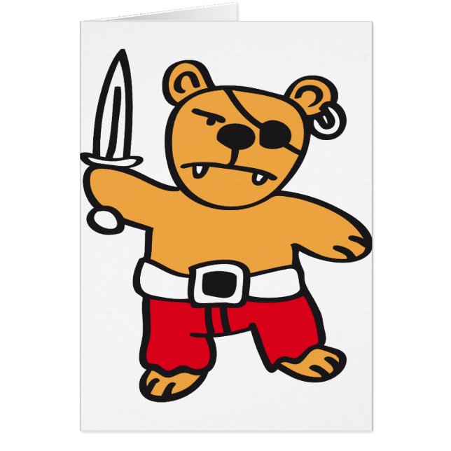 Pirate bear (Voorkant)
