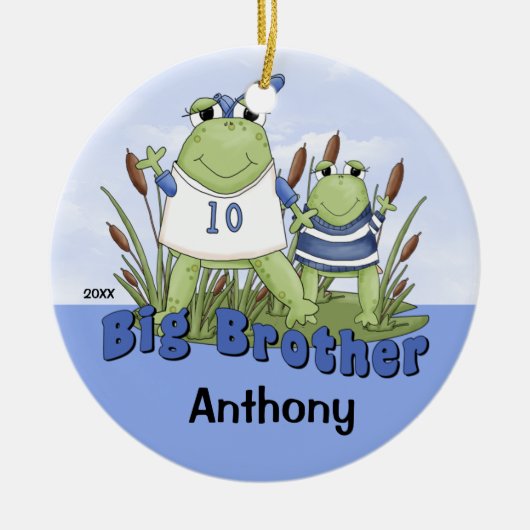 Pirate Big Brother kerstversiering Keramisch Ornament (Voorkant)