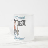 Pirate Big Brother Matglas Koffiemok (Voorkant links)