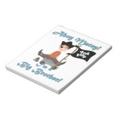 Pirate Big Brother Notitieblok (Gedraaid)