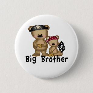 Pirate Big Brother Ronde Button 5,7 Cm