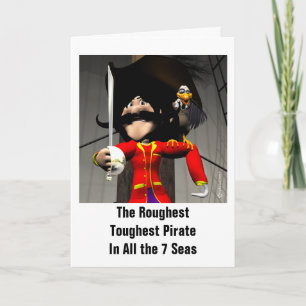 Pirate Birthday Kaart