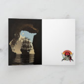 Pirate Birthday Kaart (Binnen)