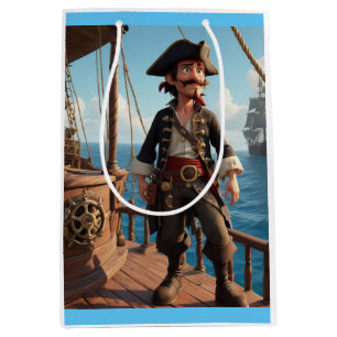 Pirate Birthday Medium Cadeauzakje