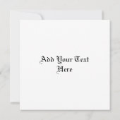 Pirate Birthday Party Invitation Kaart (Achterkant)