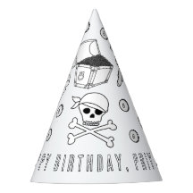 Pirate Birthday Party - Kleur je eigen Pet