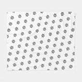 Pirate Blanket Fleece Deken (Voorkant (Horizontaal))