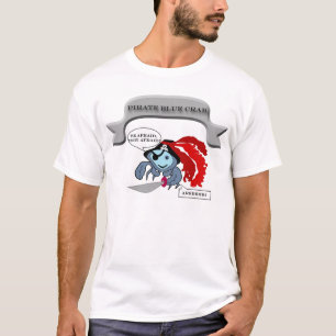 Pirate Blue Crab T-shirt