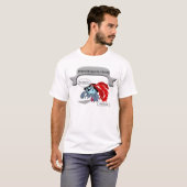 Pirate Blue Crab T-shirt (Voorkant volledig)