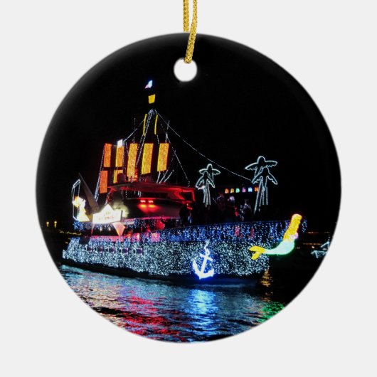 Pirate Boat Ornament (Voorkant)