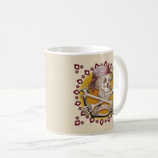 Pirate Bones mug (Devant droit)