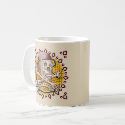 Pirate Bones mug (Devant gauche)