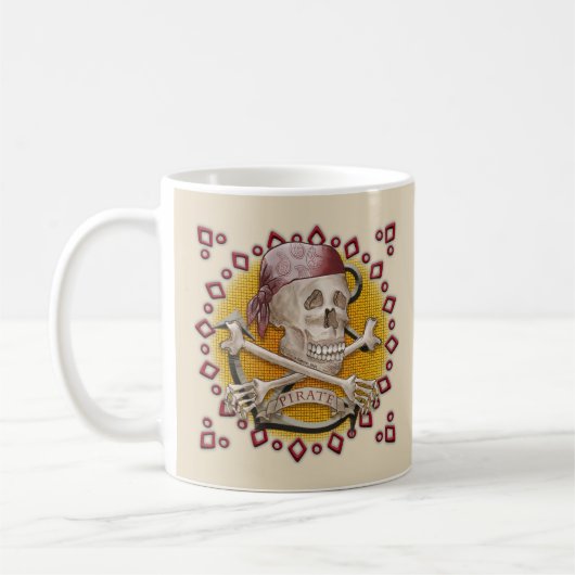 Pirate Bones mug (Gauche)