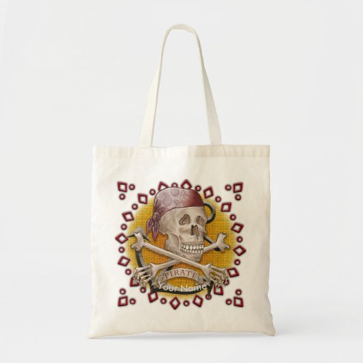 Pirate Bones Tote Bag (Devant)