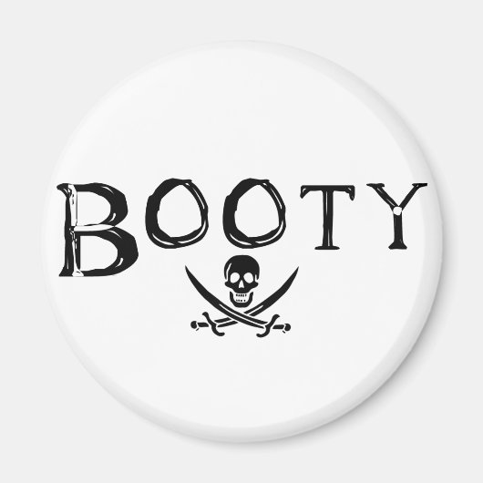 Pirate Booty Magneet (Voorkant)
