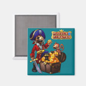 Pirate Booty Magnet Magneet (Voorkant / Achterkant)
