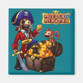 Pirate Booty Magnet Magneet (Voorkant)