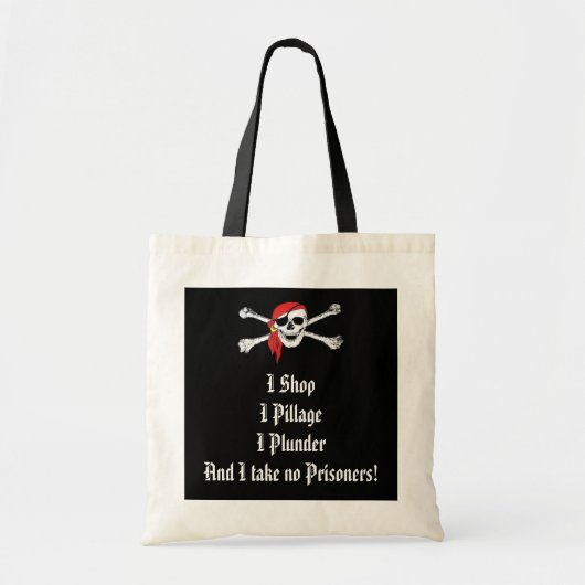 Pirate Booty Shopping Bag Tote Bag (Voorkant)