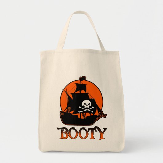 Pirate Booty Trick or treat Bag Tote Bag (Voorkant)