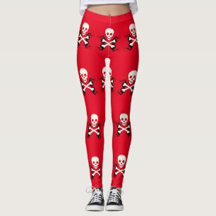 Pirate Botten Skull Leggings