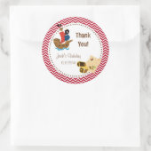 Pirate Boy Birthday Stickers (Tas)