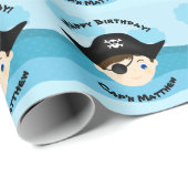 Pirate Boy Cadeaupapier (Rol Hoek)