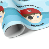 Pirate Boy Cadeaupapier (Rol Hoek)