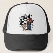 Pirate Boy met aap Trucker Pet (Voorkant)
