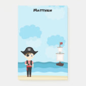 Pirate Boy Post-it® Notes (Voorkant)
