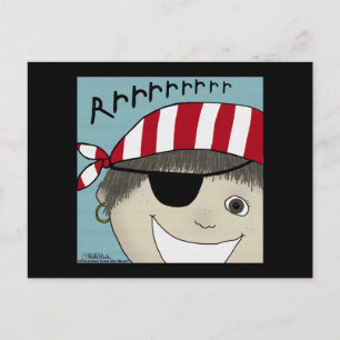 Pirate Boy RRRRR Briefkaart