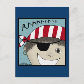Pirate Boy RRRRR Briefkaart