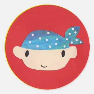 Pirate Boy Stickers