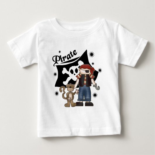 Pirate Boy with Monkey Tshirts and Gifts (Devant)