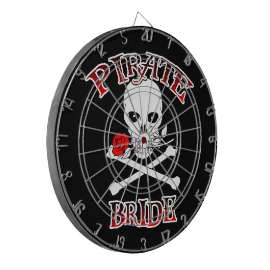 Pirate Bride Dartbord (Voorkant Links)
