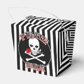 Pirate Bride Gift Box Bedankdoosjes (Achterkant)