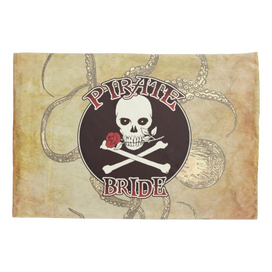 Pirate Bride Kussensloop (Achterkant)