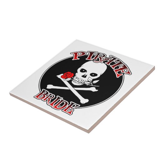 Pirate Bride Tegeltje (Zijkant)